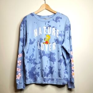 The Simpsons Nature Lover Blue‎ Sweater